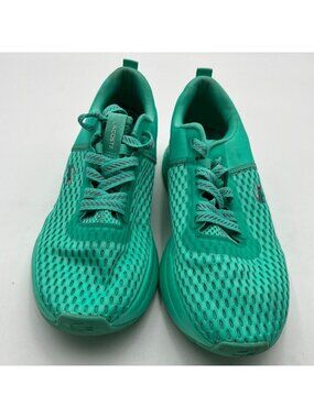Lacoste Court Drive Women’s Sneakers Size 7 Green Mesh Lace-Up